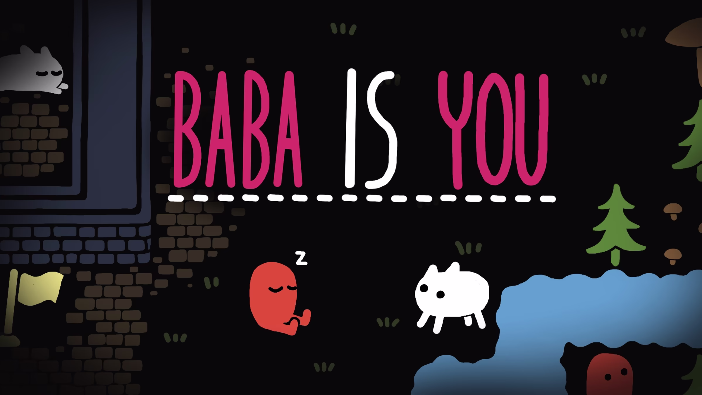 banner do jogo baba is you