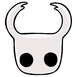 ìcone do personagem que o jogador controla no jogo hollow knight