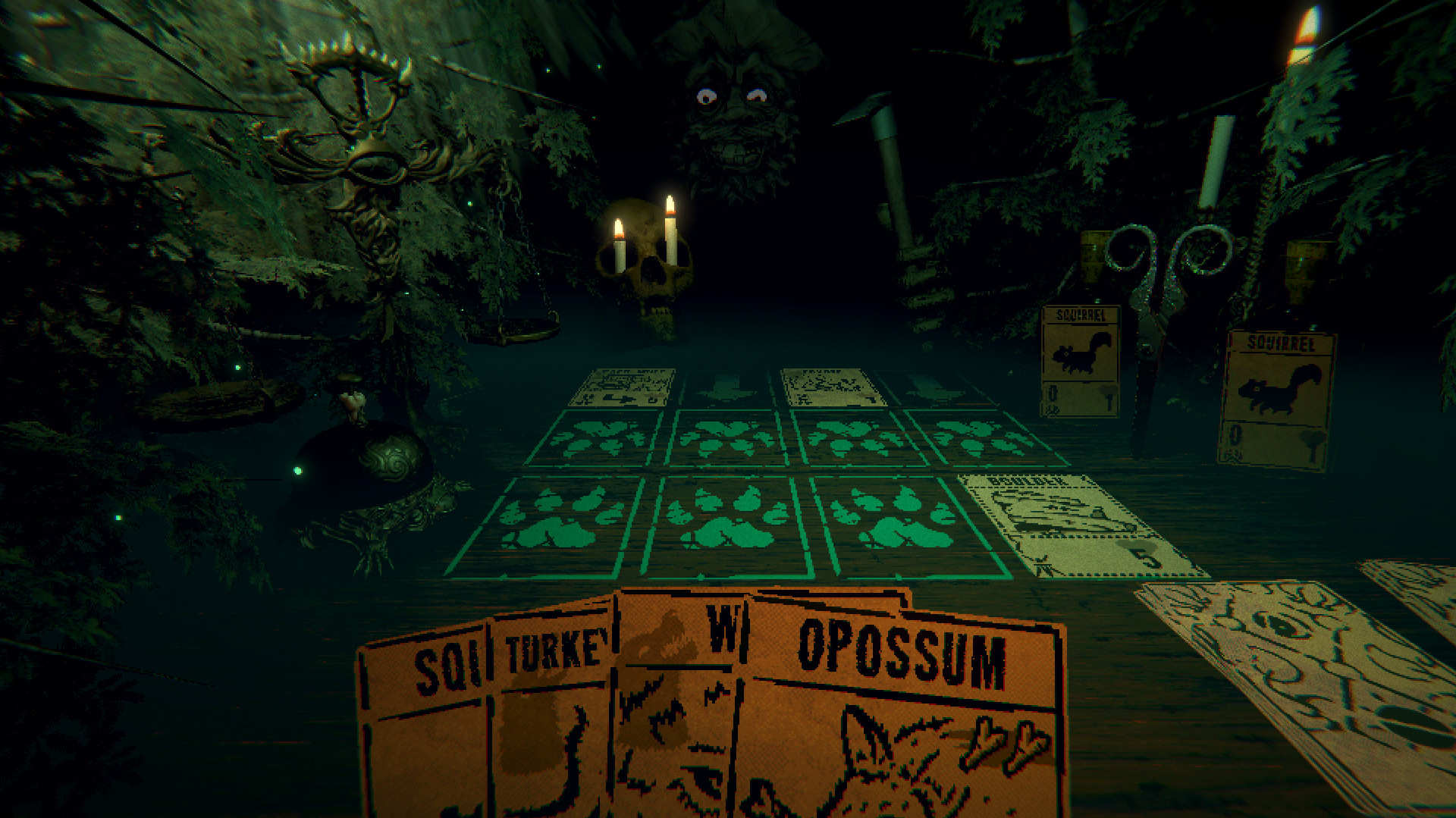 Gameplay do jogo incryption, sendo mostrado um chefe mineiro